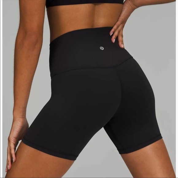 lululemon athletica Pants - NEW! Lululemon Align High Rise Short 6” Size 0 Black NWT 6908